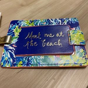 Lily Pulitzer luggage tag